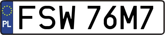FSW76M7
