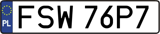 FSW76P7