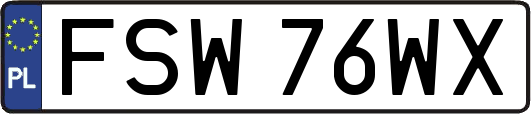 FSW76WX