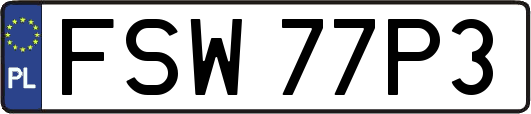FSW77P3