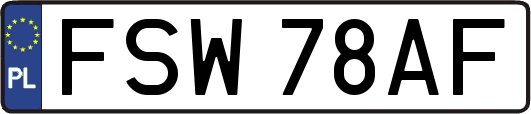 FSW78AF