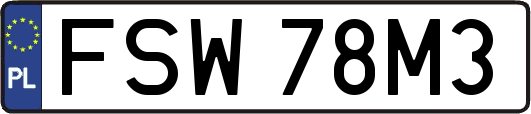 FSW78M3