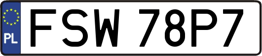 FSW78P7