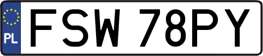 FSW78PY