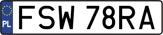 FSW78RA