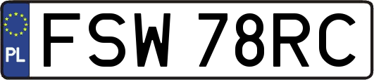 FSW78RC