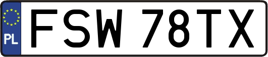 FSW78TX