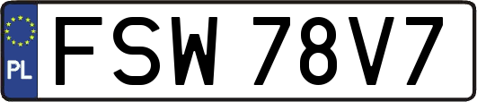 FSW78V7