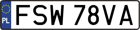 FSW78VA