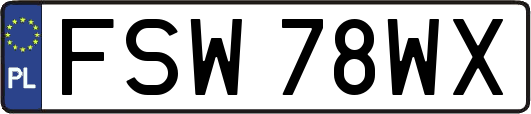 FSW78WX