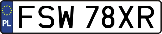 FSW78XR