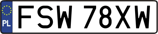 FSW78XW