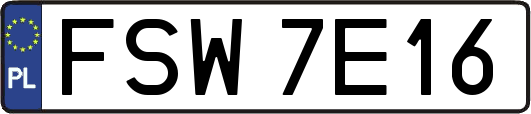 FSW7E16