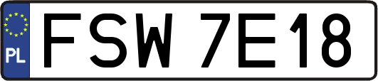FSW7E18