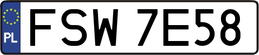 FSW7E58
