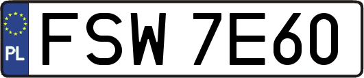 FSW7E60