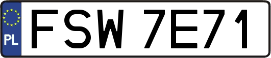 FSW7E71
