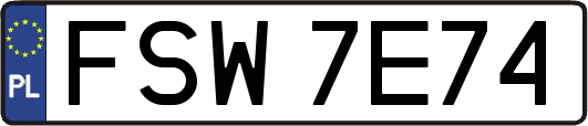 FSW7E74