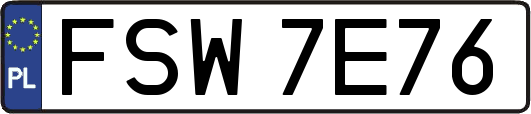 FSW7E76