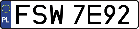 FSW7E92
