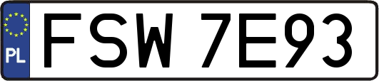 FSW7E93