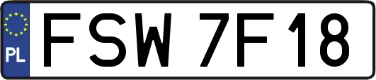 FSW7F18