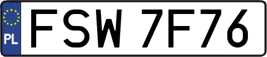 FSW7F76