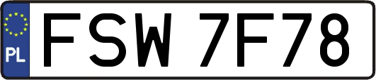 FSW7F78