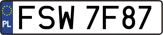 FSW7F87