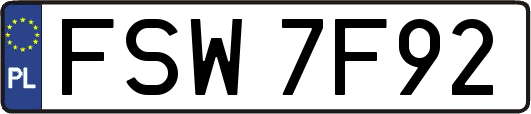 FSW7F92