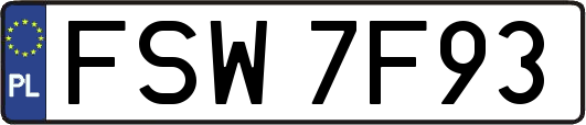 FSW7F93