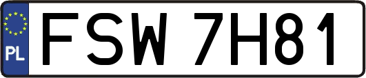 FSW7H81