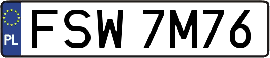 FSW7M76