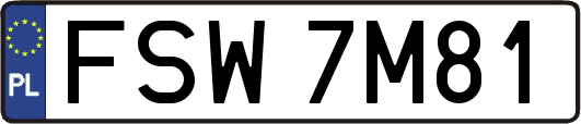 FSW7M81