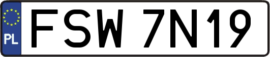 FSW7N19