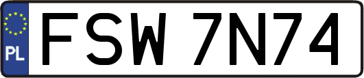 FSW7N74