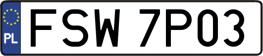 FSW7P03