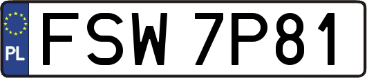 FSW7P81