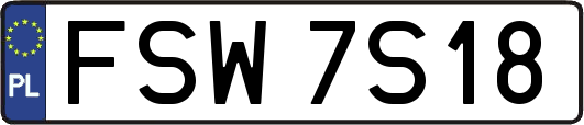 FSW7S18