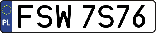 FSW7S76
