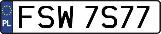 FSW7S77
