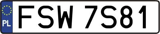 FSW7S81