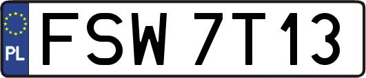 FSW7T13