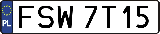 FSW7T15