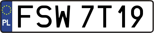FSW7T19
