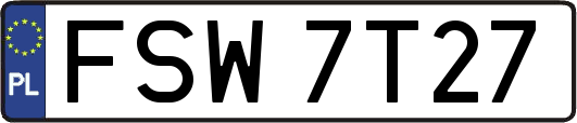 FSW7T27