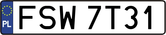FSW7T31