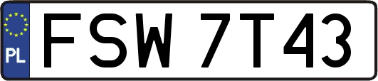 FSW7T43