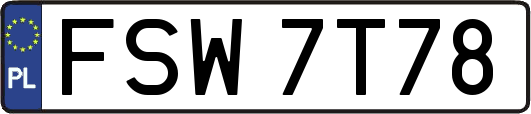 FSW7T78