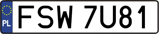 FSW7U81